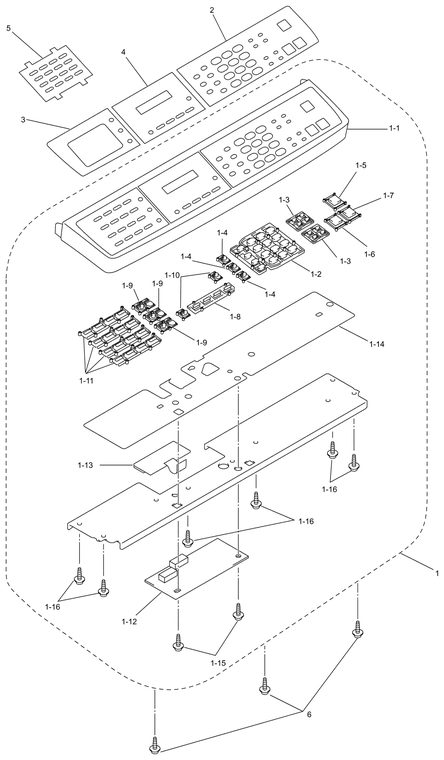 Brother MFC9760 panel 9860