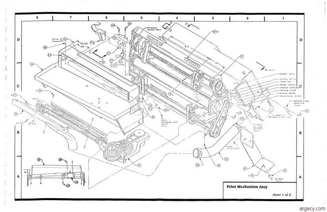 Parts diagram - Tally MT645 Parts