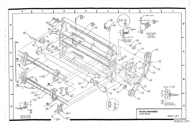 Parts diagram - Tally MT645 Parts