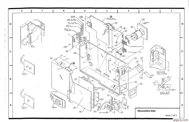 Parts diagram - Tally MT645 Parts