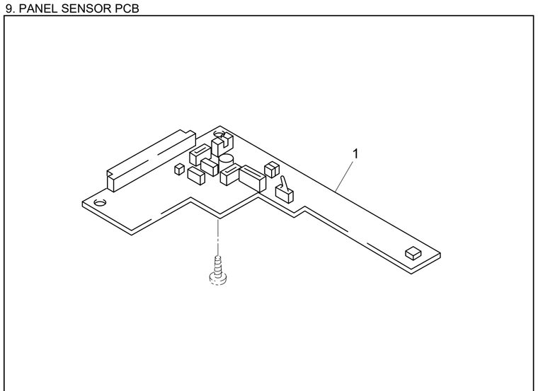 9. PANEL SENSOR PCB