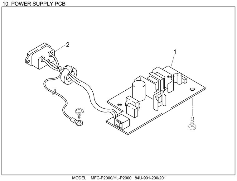 10. POWER SUPPLY PCB