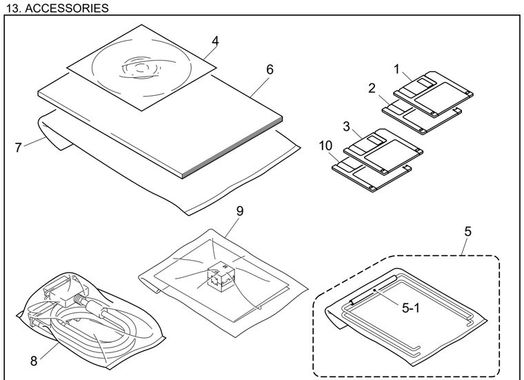 13. ACCESSORIES