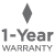 1-Year Warranty