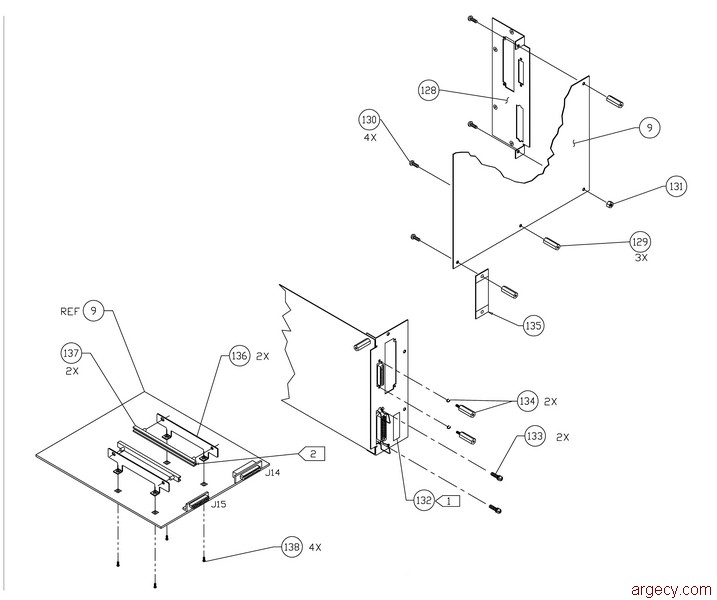 Parts diagram - Tally T6045 & T6050 Parts