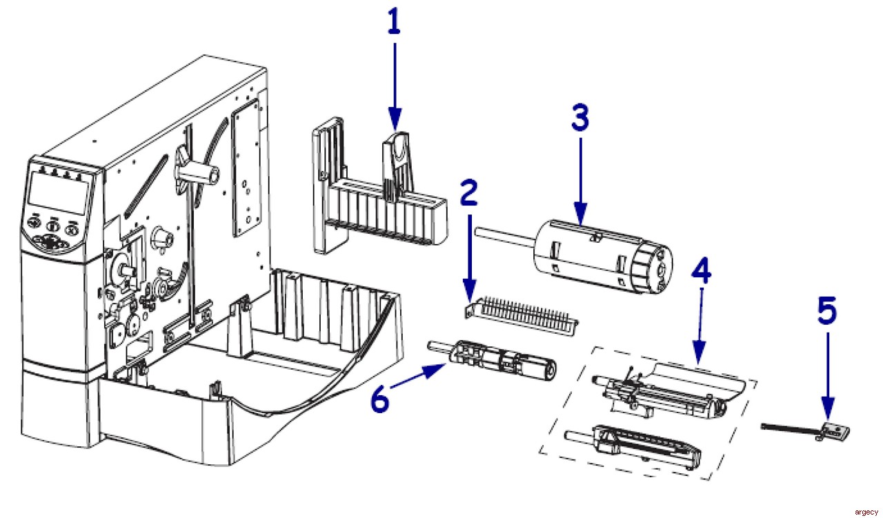 Zebra 140xiiii Plus Parts Manual