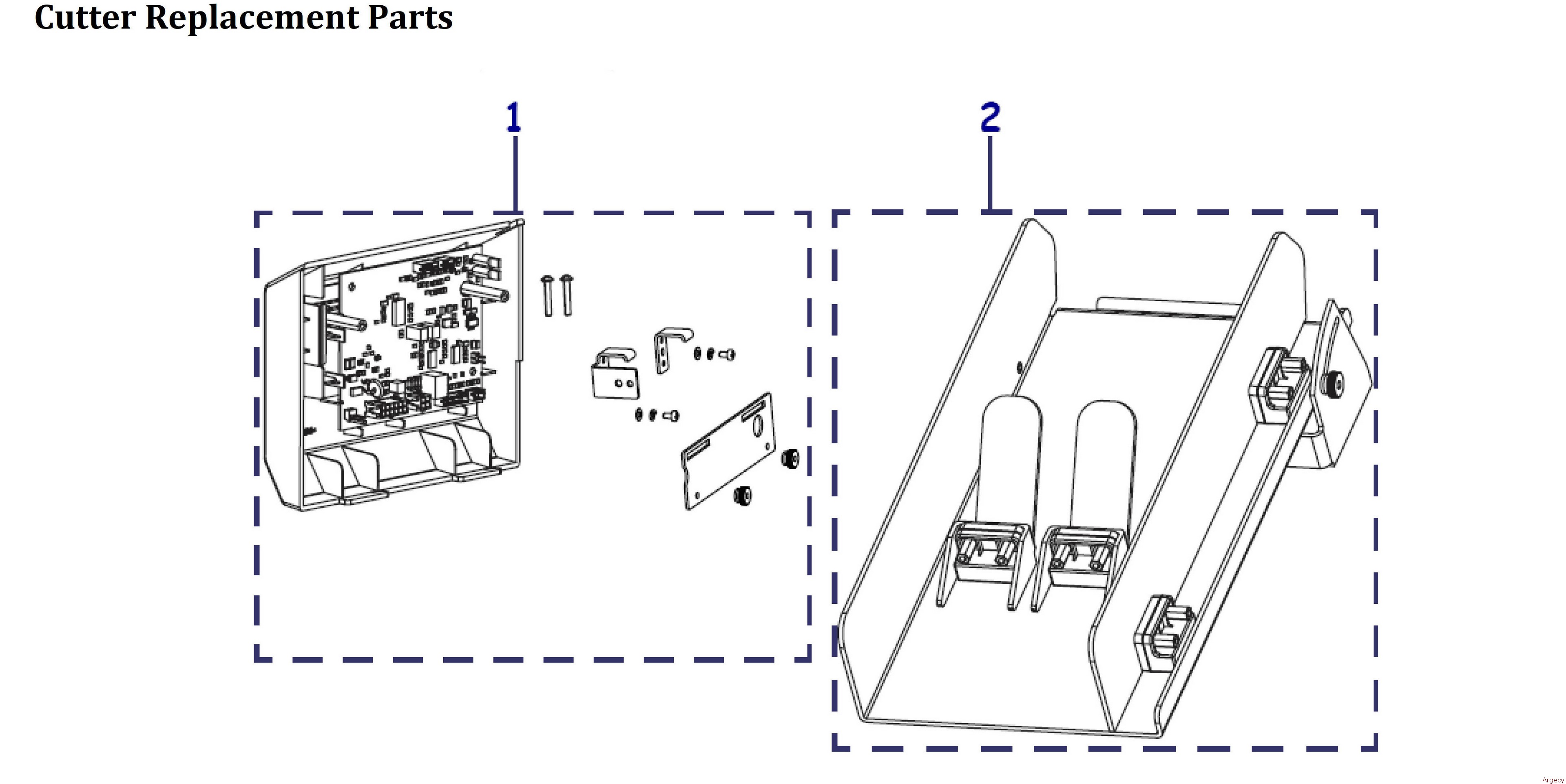 Zebra ZT600 ZT610 Series Parts Argecy