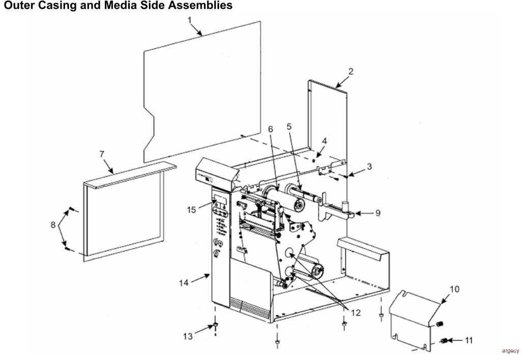 Replacement Main Drive Belt P1006066 For Zebra 105SL Plus Thermal Printers (200dpi/300dpi)
