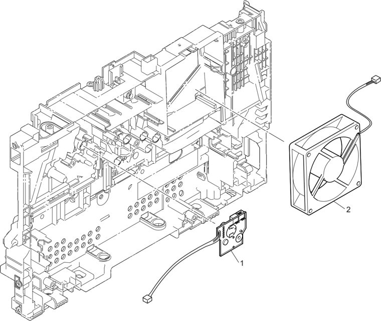 2. FRAME R UNIT parts diagram - Brother MFC-L6900DW Parts