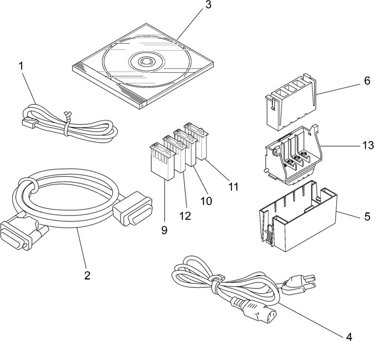 11. ACCESSORIES&OTHERS parts diagram - Brother MFC9100C Parts