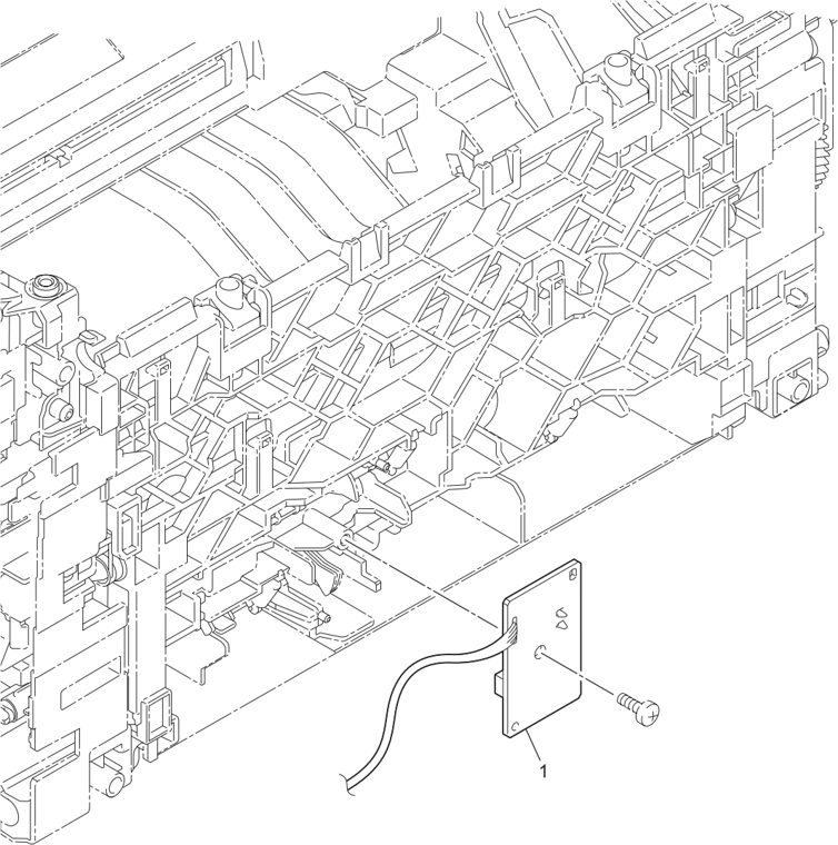 2. PAPER FEEDER parts diagram - Brother HL-1210W 1211W 1212W 1218W 1222W Parts