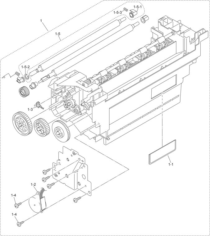 9. PAPER EJECT parts diagram - Brother Parts for DCP-9055CDN DCP-9270CDN MFC-9460CDN MFC-9465CDN MFC-9560CDW MFC-9970CDW
