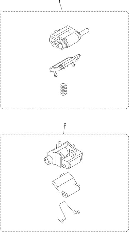 17. OTHERS parts diagram - Brother MFC-8870DW MFC8860DN Parts