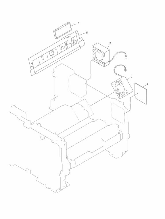 3. FRAME UNIT parts diagram - Brother MFC-8870DW MFC8860DN Parts