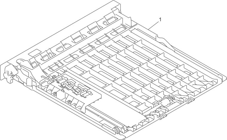 6. DUPLEX parts diagram - Brother MFC-8870DW MFC8860DN Parts
