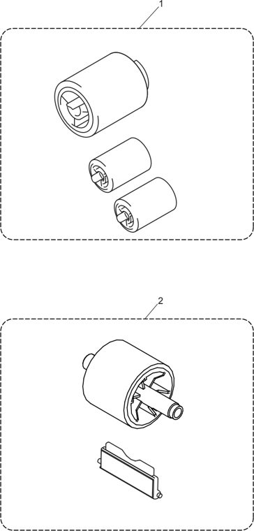 14. PERIODICAL MAINTENANCE PARTS parts diagram - Brother HL-S7000DN Parts