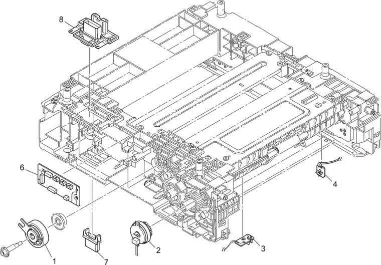 14. LT parts diagram - Brother Parts for HL-5580D 5585D 5590DN 5595DN L5000D L5100DN L5100DNT L5102DW L5200DW L5202DW L5200DWT L6250DN L6200DW L6202DW L6250DW L6200DWT L6300DW L6300DWT L6400DW L6402DW L6400DWT