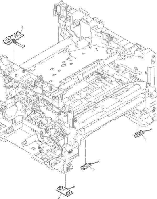 5. PAPER FEEDER parts diagram - Brother Parts for HL-5580D 5585D 5590DN 5595DN L5000D L5100DN L5100DNT L5102DW L5200DW L5202DW L5200DWT L6250DN L6200DW L6202DW L6250DW L6200DWT L6300DW L6300DWT L6400DW L6402DW L6400DWT