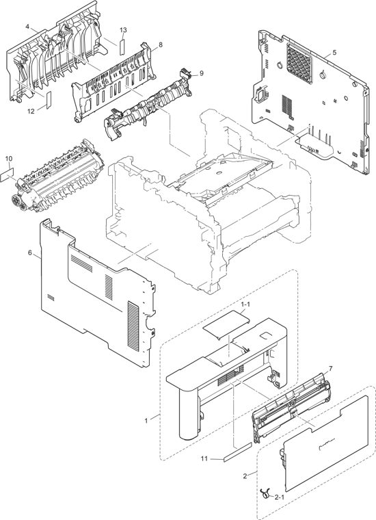 9. COVERS & LABELS parts diagram - Brother Parts for HL-5580D 5585D 5590DN 5595DN L5000D L5100DN L5100DNT L5102DW L5200DW L5202DW L5200DWT L6250DN L6200DW L6202DW L6250DW L6200DWT L6300DW L6300DWT L6400DW L6402DW L6400DWT