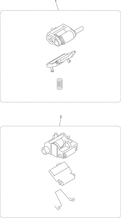 16. PERIODICAL MAITENANCE PARTS parts diagram - Brother HL-5240 5240L 5250DN 5251DN Parts