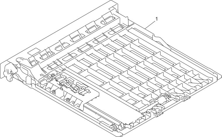 6. DX parts diagram - Brother HL-5240 5240L 5250DN 5251DN Parts