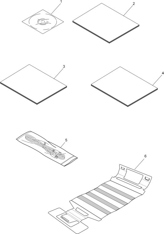 16. ACCESSORIES parts diagram - Brother HL-4140CN HL-4150CDN HL-4570CDW HL-4570CDWT Parts