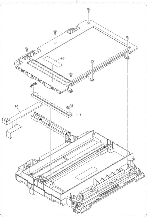 11. DOCUMENT SCANNER parts diagram - Brother Parts for DCP-L8400CDN L8450CDW MFC-L8600CDW L8650CDW MFC-L8850CDW L9550CDW