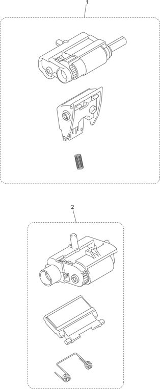 18. PERIODICAL MAINTENANCE parts diagram - Brother Parts for DCP-L8400CDN L8450CDW MFC-L8600CDW L8650CDW MFC-L8850CDW L9550CDW