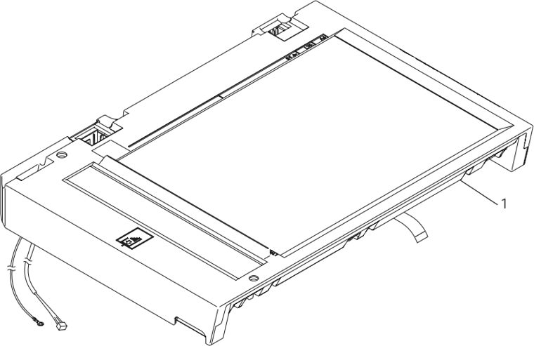 2. SCANNER parts diagram - Brother MFC-5490CN Parts