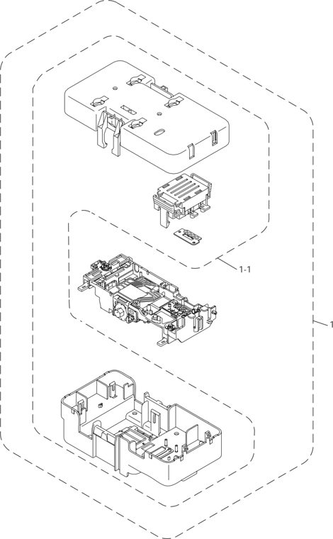 5. HEAD parts diagram - Brother MFC-5490CN Parts