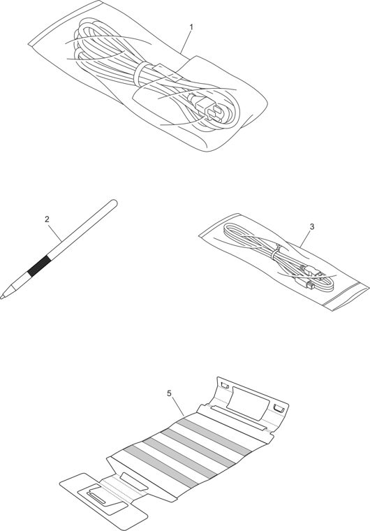 11. ACCESSORIES parts diagram - Brother Parts for HL-L8260CDW L8260CDN L8360CDW L8360CDWT L9310CDW