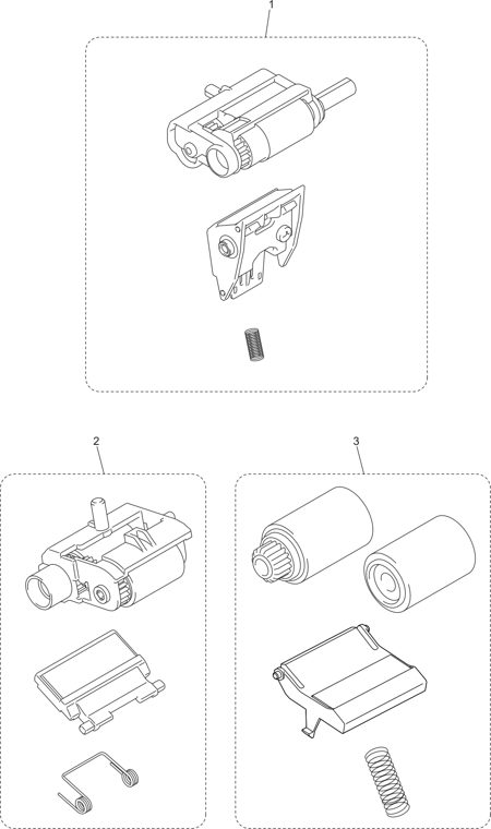 14. PERIODICAL MAINTENANCE PARTS parts diagram - Brother Parts for HL-L8260CDW L8260CDN L8360CDW L8360CDWT L9310CDW