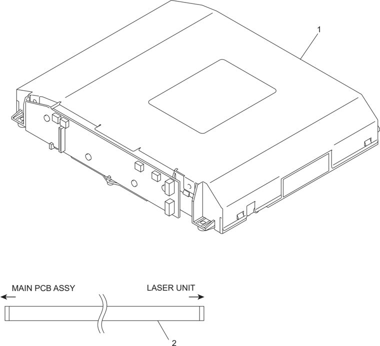 3. LASER UNIT parts diagram - Brother Parts for HL-L8260CDW L8260CDN L8360CDW L8360CDWT L9310CDW