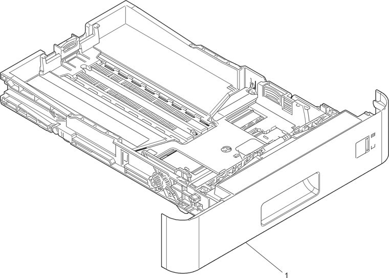 6. PAPER CASSETTE parts diagram - Brother Parts for HL-L8260CDW L8260CDN L8360CDW L8360CDWT L9310CDW