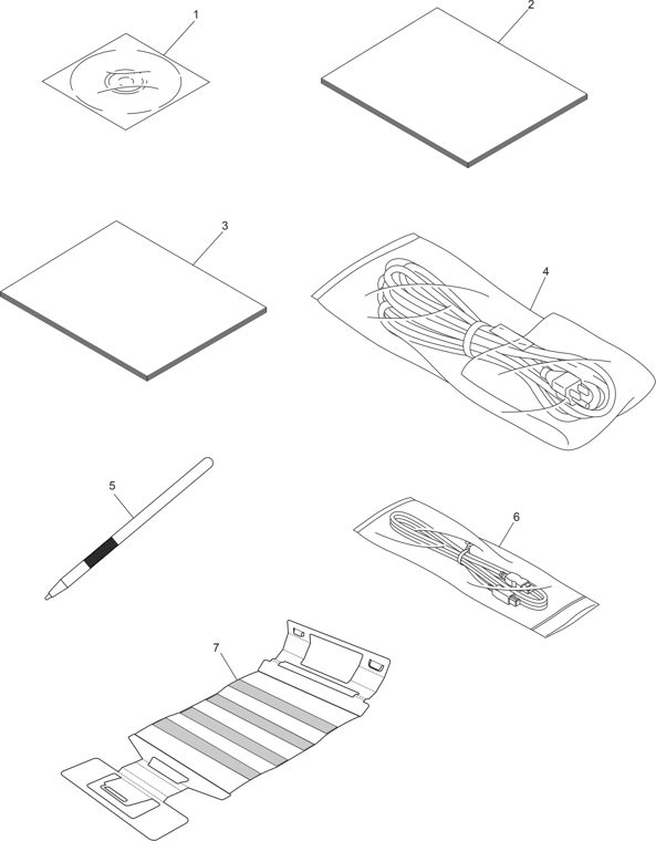 12. ACCESSORIES parts diagram - Brother Parts for HL-L8250CDN L8350CDW 8350CDWT L9200CDW L9200CDWT L9300CDW L9300CDWT