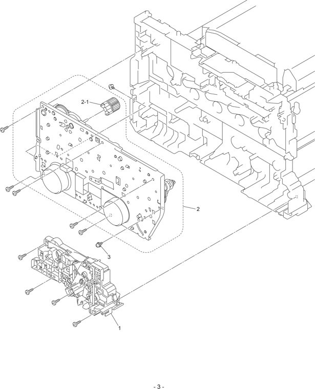2. DRIVE parts diagram - Brother Parts for HL-L8250CDN L8350CDW 8350CDWT L9200CDW L9200CDWT L9300CDW L9300CDWT