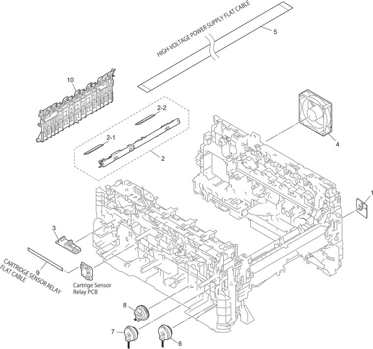 1. FRAME parts diagram - Brother Parts for DCP 9030CDN L3510CDW L3517CDW L3550CDW L3551CDW HL L3290CDW MFC 9150CDN 9350CDW L3710CW L3730CDN L3735CDN L3745CDW L3750CDW L3770CDW