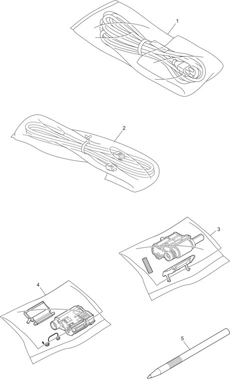 15. OPTION parts diagram - Brother Parts for DCP 9030CDN L3510CDW L3517CDW L3550CDW L3551CDW HL L3290CDW MFC 9150CDN 9350CDW L3710CW L3730CDN L3735CDN L3745CDW L3750CDW L3770CDW