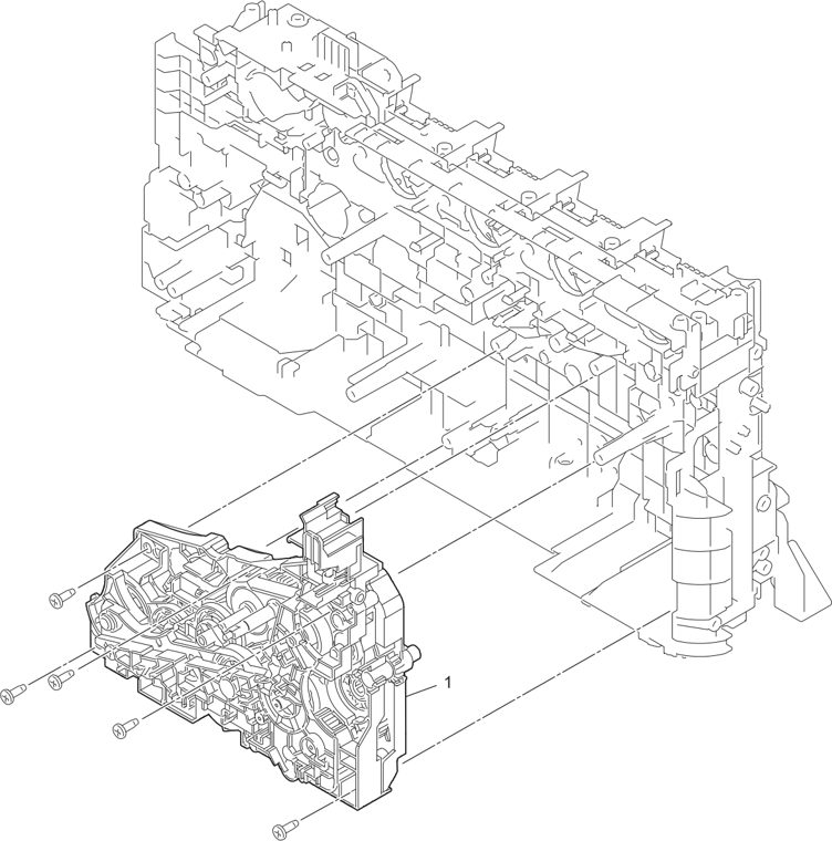 2. MAIN DRIVE parts diagram - Brother Parts for DCP 9030CDN L3510CDW L3517CDW L3550CDW L3551CDW HL L3290CDW MFC 9150CDN 9350CDW L3710CW L3730CDN L3735CDN L3745CDW L3750CDW L3770CDW