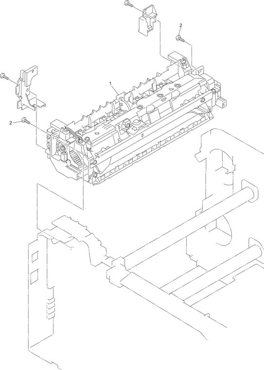 8. FUSER UNIT parts diagram - Brother Parts for DCP-9010CN MFC 9010CN 9120CN 9125CN 9320CW 9325CW