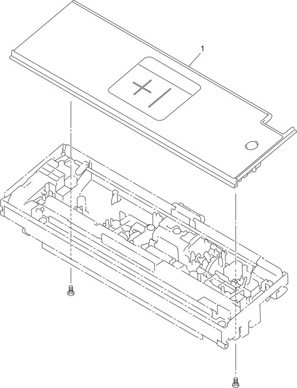 4. PANEL parts diagram - Brother ADS-1000W & ADS-1100W Document Scanner Parts