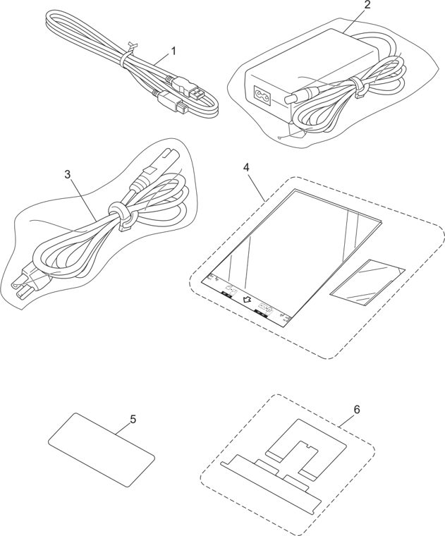 6. OPTION parts diagram - Brother ADS-2400N / ADS-2800W / ADS-3000N / ADS-3600W Document Scanner Parts