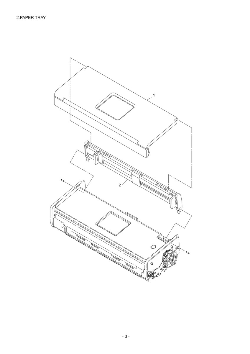Brother ADS-1500W Document Scanner Parts Parts