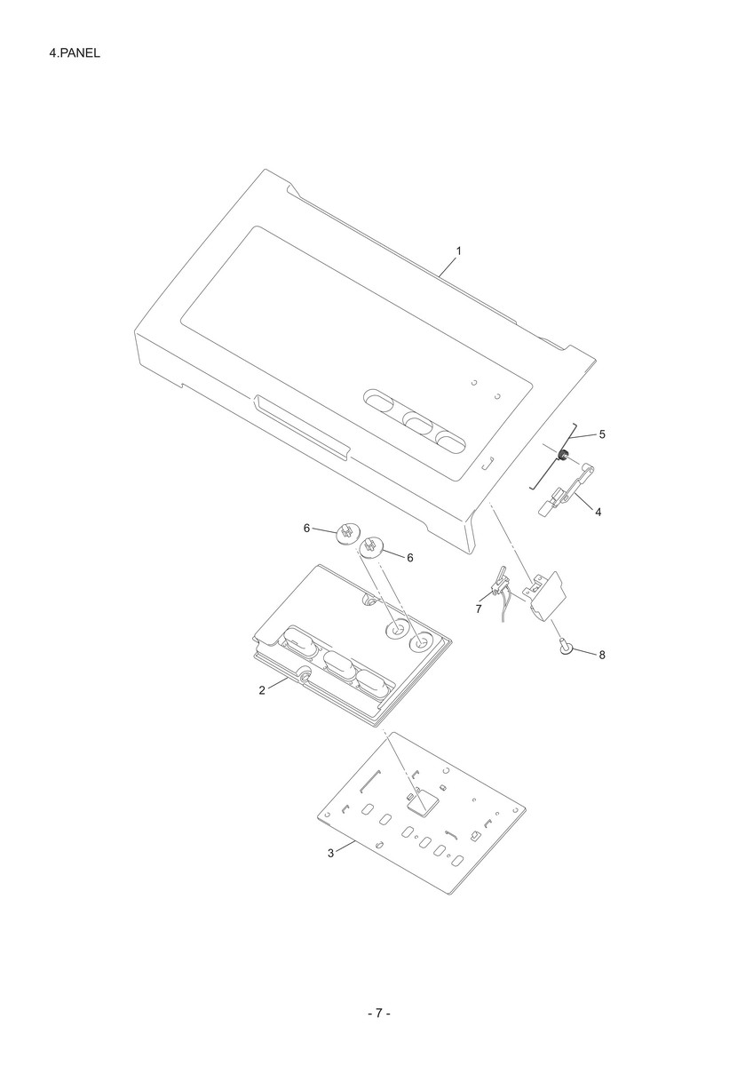Brother ADS-2000 & ADS-2100 Document Scanner Parts Parts