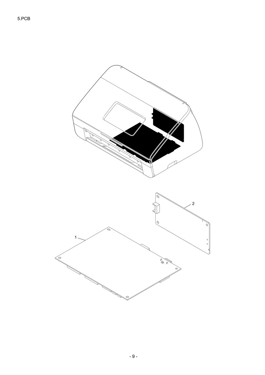 Brother ADS-2500W & ADS-2600W Document Scanner Parts Parts