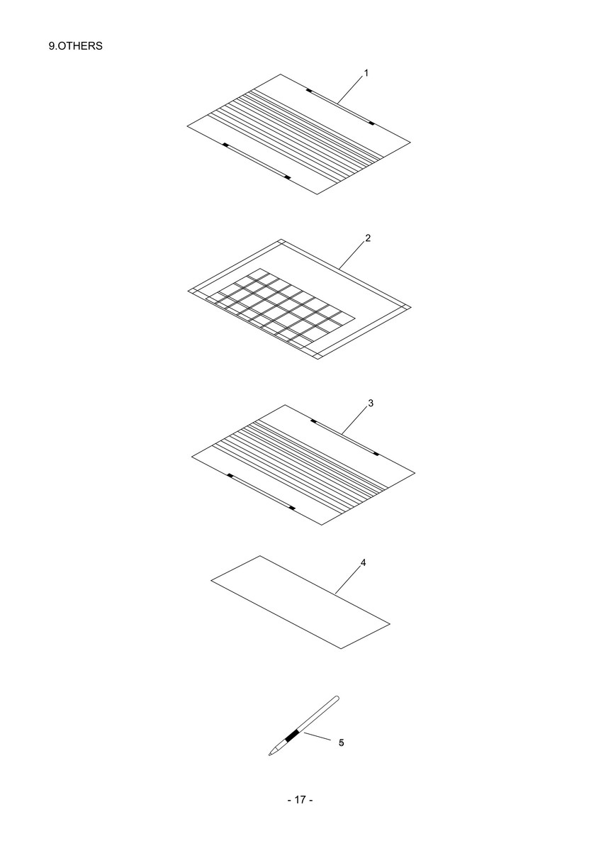 Brother ADS-2500W & ADS-2600W Document Scanner Parts Parts