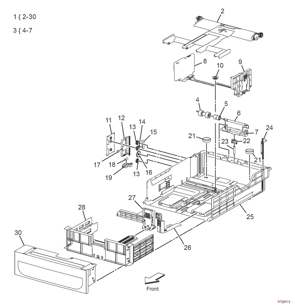 Dell C2665DNF Parts Argecy