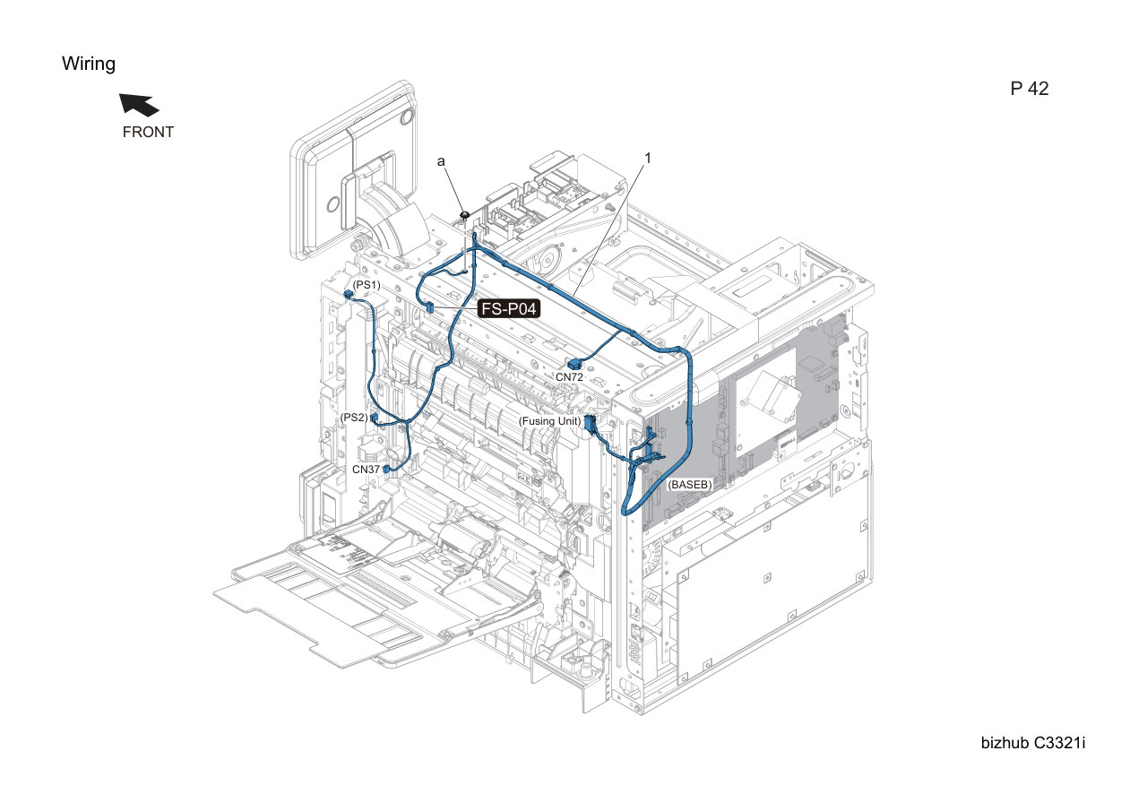 Konica Bizhub C3321i Parts