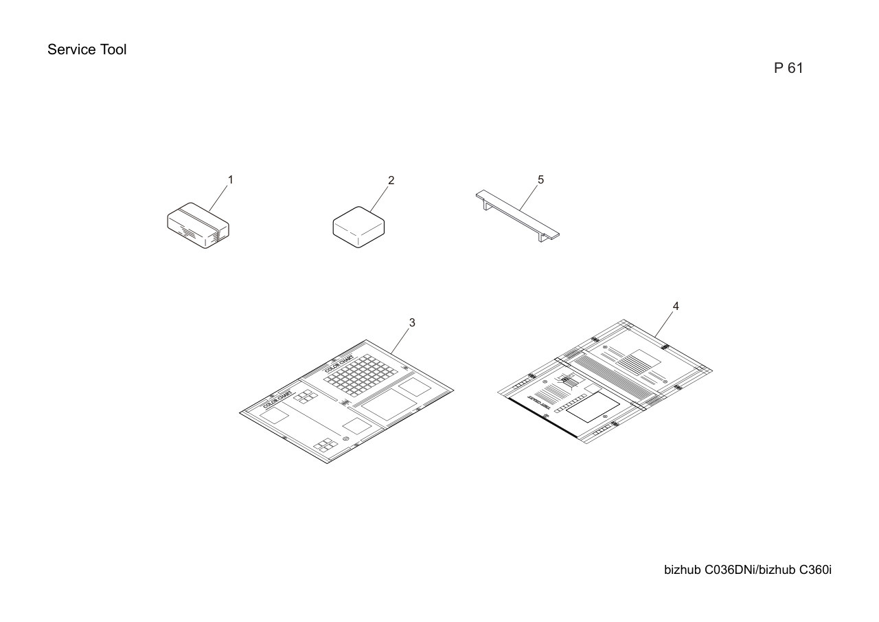 Konica Bizhub C360i Parts