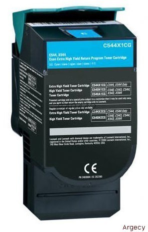 C540A1CG C540 C543 C544 X543 X544 Cyan Toner Cartridge